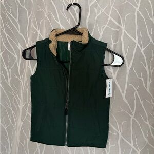 Carter's Dark Green Puffer Vest